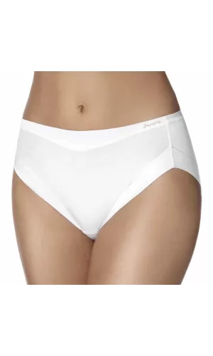Janira Brislip Cotton Band Slip Donna Vita Media – Cotone Elasticizzato Comfort, Nero e Dune