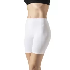 Janira Culotte Esencial Vita Alta Gambaletto Cotone | Rassodante Bianco Dune M-XL