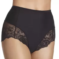 Janira Mutandina Vita Alta Niki Queen Greta Nero Nudo – Comfort e Eleganza in Microfibra