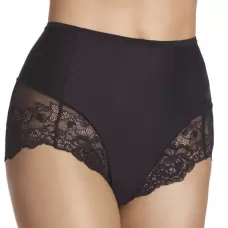 Janira Mutandina Vita Alta Niki Queen Greta Nero Nudo – Comfort e Eleganza in Microfibra