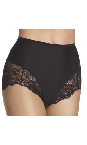 Janira Mutandina Vita Alta Niki Queen Greta Nero Nudo – Comfort e Eleganza in Microfibra