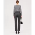 Janira Pants Reg Diplomacy Donna – Grigio con Cintura Elastica