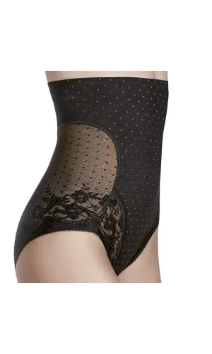 Janira Silhouette Forte Secrets Figure Modellante Vita Altissima Nero – Pancerina Snellente con Controllo Addominale