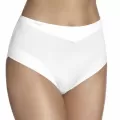 Janira Slip Cotton Band Vita Alta Donna Bianco – Cotone Elasticizzato Comfort Traspirante