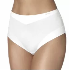 Janira Slip Cotton Band Vita Alta Donna Bianco – Cotone Elasticizzato Comfort Traspirante