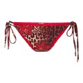 LingaDore Slip Bikini Brasiliano Leopard Flower con Laccetti Regolabili Fantasia