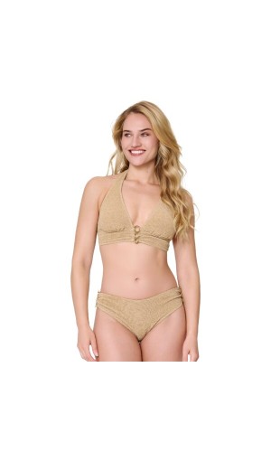 LingaDore Bikini Donna Triangolo Imbottito con Coppe Removibili e Slip Regular Fit