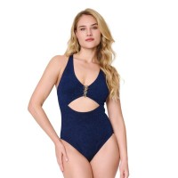 LingaDore Costume Intero Donna Imbottito Senza Ferretto con Spalline Incrociate
