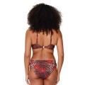 LingaDore Reggiseno Bikini Donna Leopard Flower con Ferretto Non Imbottito  per Seni Grandi