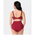 LingaDore Daily Plus Size Reggiseno Copertura Totale con Ferretto – Ruby Wine
