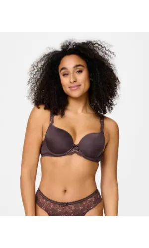 LingaDore Reggiseno Daily T-Shirt Imbottitura Soft con Ferretto – Marrone