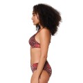 LingaDore Slip Bikini Shorty Leopard Flower con Laccetti Regolabili Fantasia