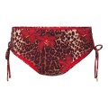 LingaDore Slip Bikini Shorty Leopard Flower con Laccetti Regolabili Fantasia