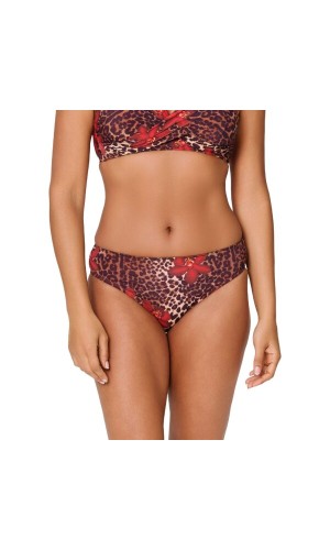LingaDore Slip Bikini Donna Leopard Flower Regular Fit Fantasia