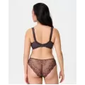 LingaDore Daily Slip in Pizzo e Microfibra – Marrone