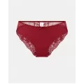 LingaDore Daily Slip in Pizzo e Microfibra – Marrone e Ruby Wine