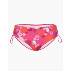 Costume Slip Bikini Vita Alta Lovable - Coulisse Regolabile Stampa Conchiglie Fucsia
