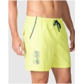 Massana Boxer Mare Uomo Stampa Laterale Lime | Costume Bagno Asciugatura Rapida