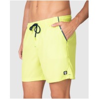 Massana Boxer Mare Uomo Stampa Laterale Lime | Costume Bagno Asciugatura Rapida