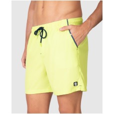 Massana Boxer Mare Uomo Stampa Laterale Lime | Costume Bagno Asciugatura Rapida