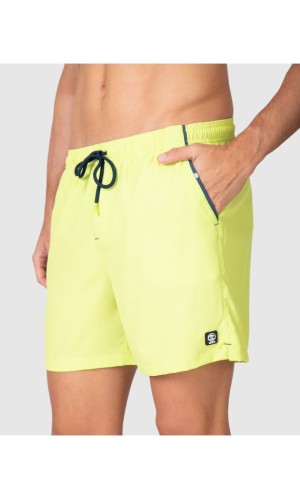 Massana Boxer Mare Uomo Stampa Laterale Lime | Costume Bagno Asciugatura Rapida