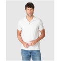 Massana Polo Uomo Bianca in Cotone Punto Piqué – Manica Corta, Comfort Traspirante, Vestibilità Casual