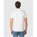Massana Polo Uomo Bianca in Cotone Punto Piqué – Manica Corta, Comfort Traspirante, Vestibilità Casual