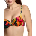 Ory Reggiseno Mare Multicolor con Ferretto – Spalline Regolabili, Coppa C