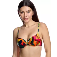 Ory Reggiseno Mare Multicolor con Ferretto – Spalline Regolabili, Coppa C