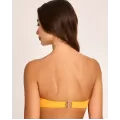Selmark Fascia Mare Gialla Bandeau con Ferretto – Bretelline Estraibili, Coppe C-D